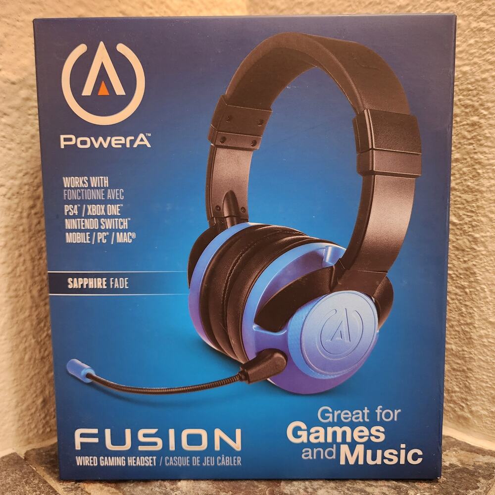Headset - Fusion Wired Gaming Headset 3.5mm (NEW) - PS4 / Xbox One / Switch / PC